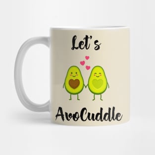 Let's Avocuddle - Couples Mug